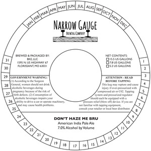 Don't Haze Me Bru November 2017