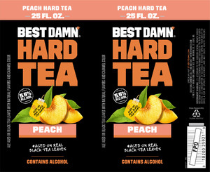 Best Damn Hard Tea Peach November 2017