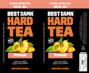 Best Damn Hard Tea Peach