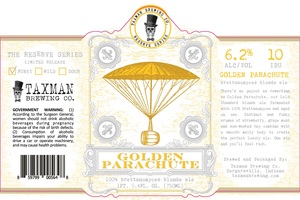 Taxman Brewing Co. Golden Parachute November 2017
