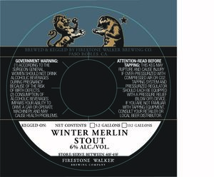 Firestone Walker Brewing Co Winter Merlin November 2017