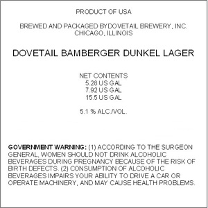 Dovetail Bamberger Dunkel 