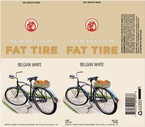 New Belgium Brewing Fat Tire Belgian White November 2017