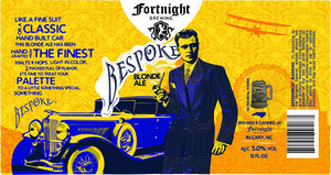 Fortnight Brewing Bespoke Blonde Ale December 2017