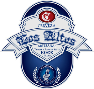 Cerveza Los Altos Tequila Barrel Aged Bock Lager