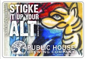Public House Brewing Company Sticke It Up Your Alt November 2017
