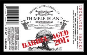 Thimble Island Brewing Company Mutually Assured Destruction Barrel Aged