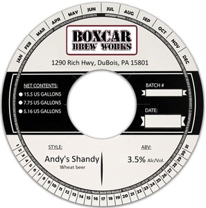 Shandy Andy's Shandy