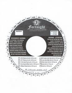 Fortnight Brewing Carolina Amber Ale November 2017