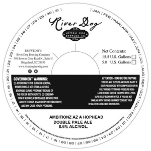 River Dog Brewing Company Ambitionz Az A Hophead Double Pale Ale