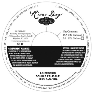 River Dog Brewing Company Lo-tropico Double Pale Ale