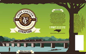 York Chester Brewing Company Citrafuge India Pale Ale November 2017