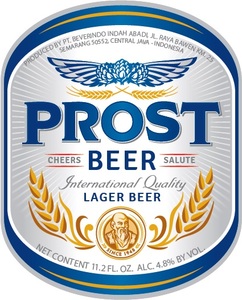 Prost Prost Lager Beer November 2017