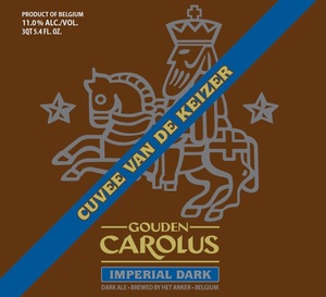 Gouden Carolus Cuvee Van De Keizer Imperial Dark November 2017