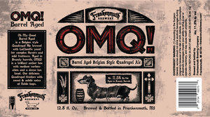 Frankenmuth Brewery Omq! Barrel Aged Belgian Style Quadrupal November 2017