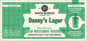 Denovo Beverage Of Monmouth Danny's Lager November 2017