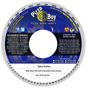 Pizza Boy Brewing Co. Dairy Potter