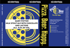 Pizza Boy Brewing Co. Dairy Potter November 2017