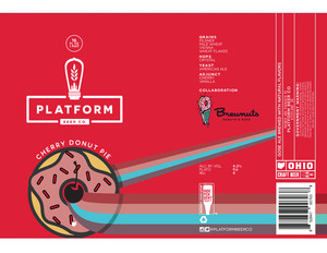 Platform Beer Co. Cherry Donut Pie