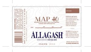 Allagash Brewing Company Map 40