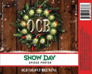 Old Colony Brewing Snow Day