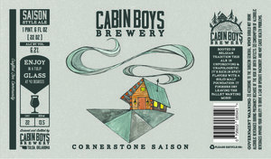 Cabin Boys Brewery Cornerstone Saison