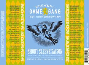 Brewery Ommegang Short Sleeve Saision