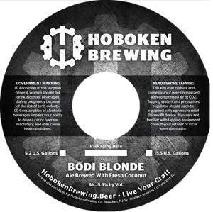 Bodi Blonde November 2017