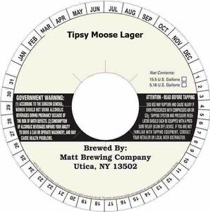 Tipsy Moose Tipsy Moose Lager