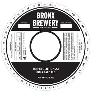 The Bronx Brewery Hop Evolution 2.1 November 2017