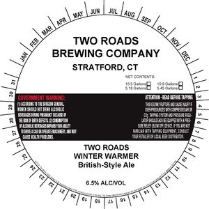 Two Roads Winter Warmer November 2017