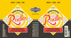 Boulevard Ginger-lemon Radler