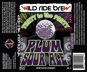 Wild Ride Brewing Tarty To The Party Plum Sour Ale