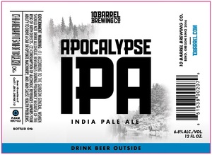 10 Barrel Brewing Co. Apocalypse IPA