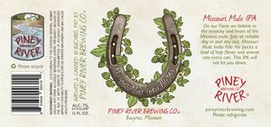 Piney River Brewing Co. Missouri Mule