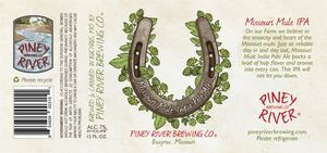 Piney River Brewing Co. Missouri Mule December 2017