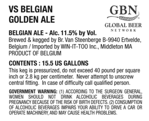 Vs Belgian Golden Ale December 2017