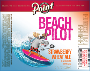 Point Beach Pilot Strawberry Wheat Ale
