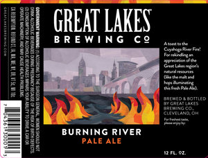 Great Lakes Brewing Co. Burning River