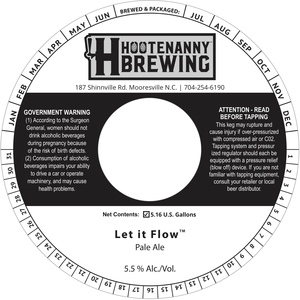 Hootenanny Brewing Let It Flow