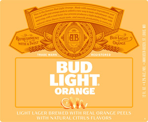 Bud Light Orange