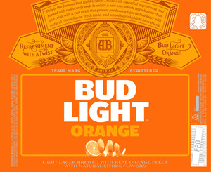Bud Light Orange