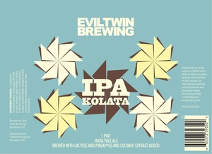 Evil Twin Brewing IPA Kolata November 2017