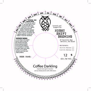 Coffee Darkling Imperial Stout Aged With Coffee Beans