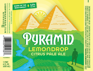 Pyramid Lemondrop Citrus Pale Ale November 2017