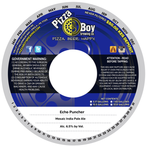 Pizza Boy Brewing Co. Echo Puncher