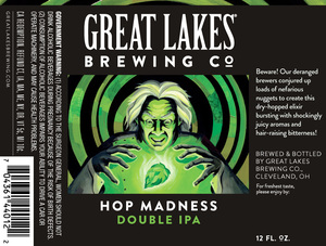 The Great Lakes Brewing Co. Hop Madness