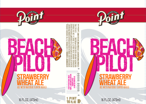 Point Beach Pilot Strawberry Wheat Ale December 2017