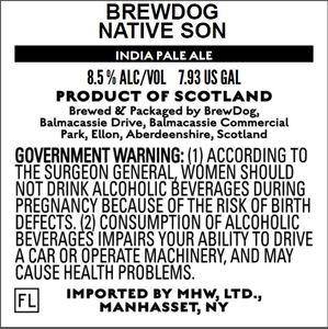 Brewdog Native Son