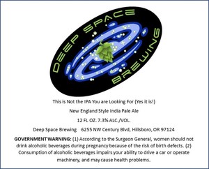 Deep Space Brewing This Is Not The IPA You Are Looking For